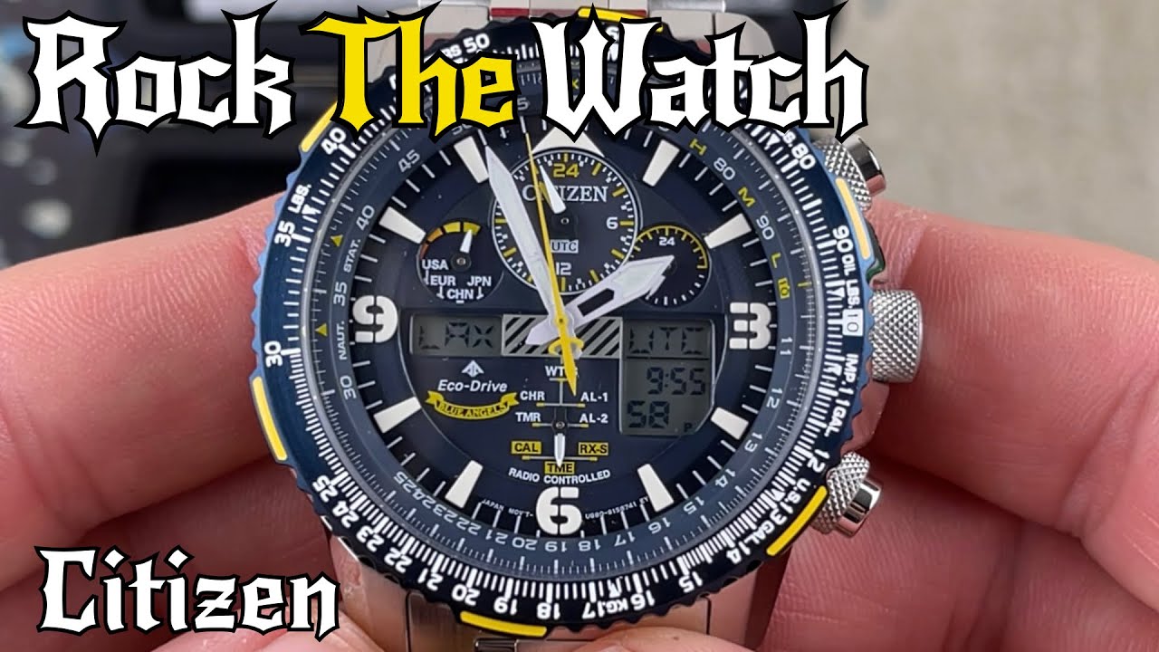 Citizen Promaster Skyhawk Unboxing - YouTube