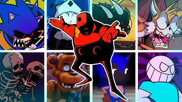 Fight or Flight but Every Turn a Different Character Sings🎙 (FNF Fight or Flight but Everyone Sings)