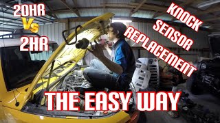 FJ Cruiser Knock Sensor (both) Replacement 2hr vs 20hr (Easy Way)