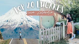 TOP 20 Lugares mais lindos na NOVA ZELÂNDIA