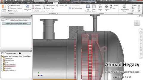 Modeling Of Heat Exchanger by using Autodesk Inventor , iLogic Part2