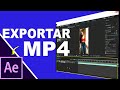 Como Renderizar mp4 desde After Effects | Tutorial