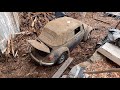 Forgotten Vw Beetle Rescue - Dug & Pulled from its Grave - Saving it !