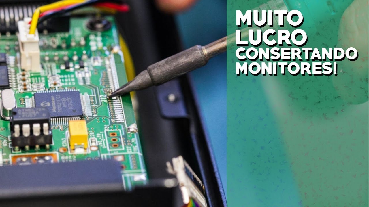 Como Consertar Monitor LCD 17 Da Samsung Modelo 732n plus 4? Monitor ...