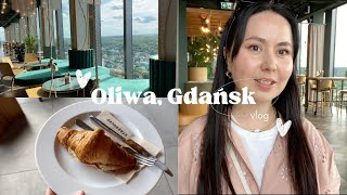 VLOG: Жизнь в Польше. Ресторан в Олива Стар с видом на Гданьск, Оливский парк