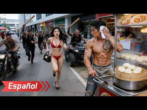 CEO cazada pide ayuda al vendedor de bao; inesperadamente es leyenda de artes marciales y la salva