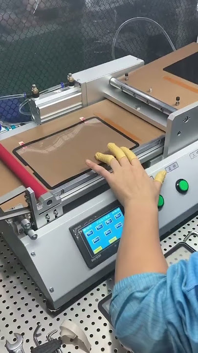 iPad tablet lcd touch screen laminating machine automatic laminator for lcd manufacturing assemble