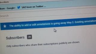 Just as I Want to Use Annotations... (WHY!?)
Seriously. Why are they doing this? Why not just create annotations for phones? Wouldnt that bring more profit? I dont care if theyre hard to do. Youve got the smarts, YouTube! Just do it already! Just as I Want to Use Annotations... (WHY!?)