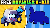 New Free Brawler 8 Bit Full Gameplay Stats More In Brawl Stars Youtube - brawl stars oito bit