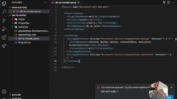 How to create a entity framework model from database [PostgreSQL, .NET7]