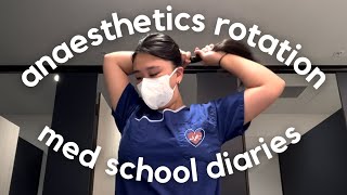 A week in the life of a medical student - anaesthetics rotation | University of Melbourne