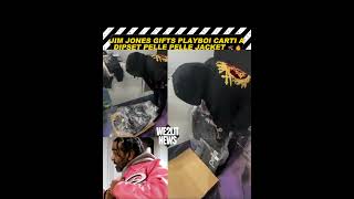 Jim Jones Gifts Playboi Carti A Dipset Pelle Pelle Jacket!!
