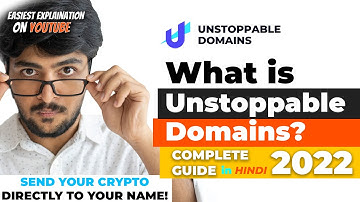 Unstoppable Domains Explained in Hindi | Create Human Readable Wallet Address | Crypto Saaga | हिंदी