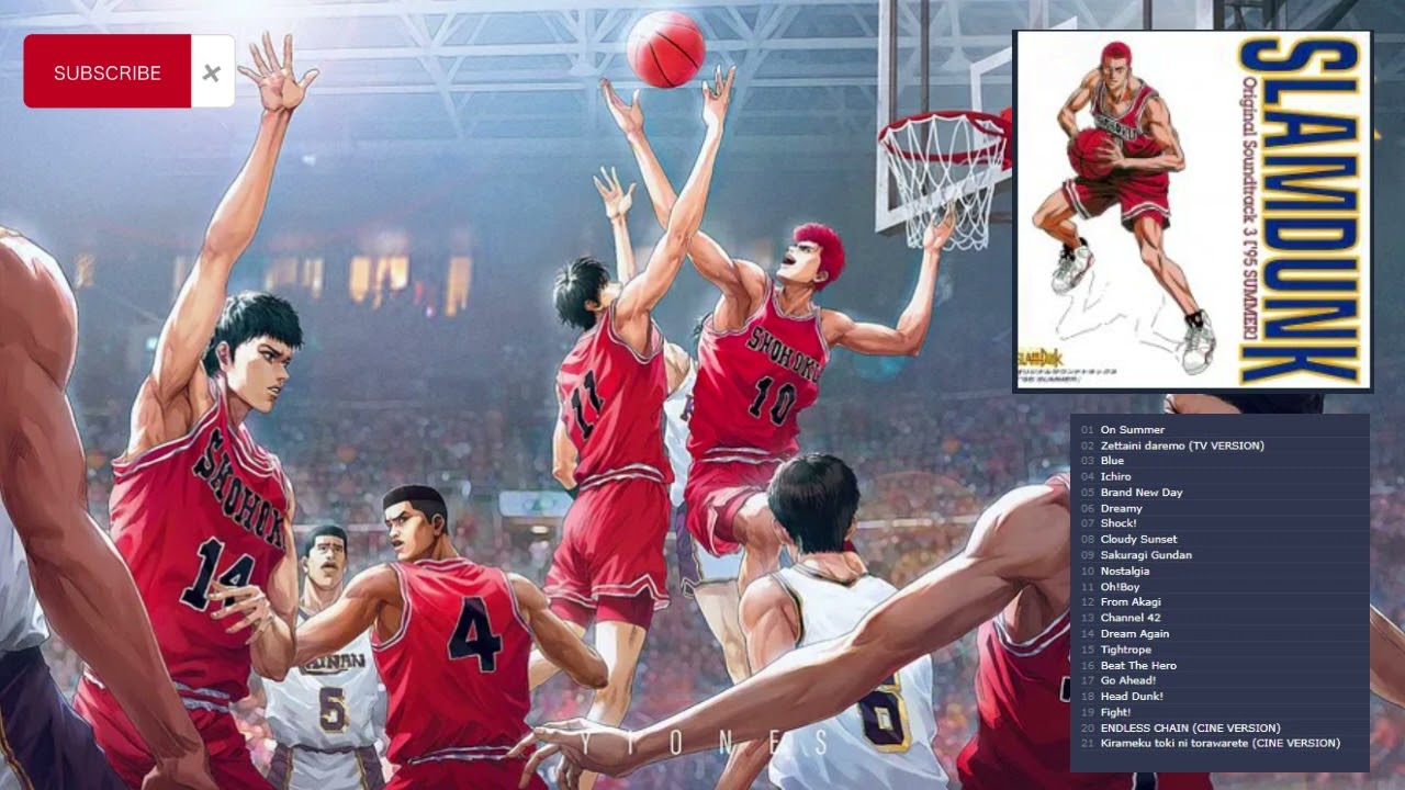 「スラムダンク」オリジナル・サウンドトラック3 '95 SUMMER Slam Dunk Anime OST vol 3 Soundtrack 1995 Summer - YouTube