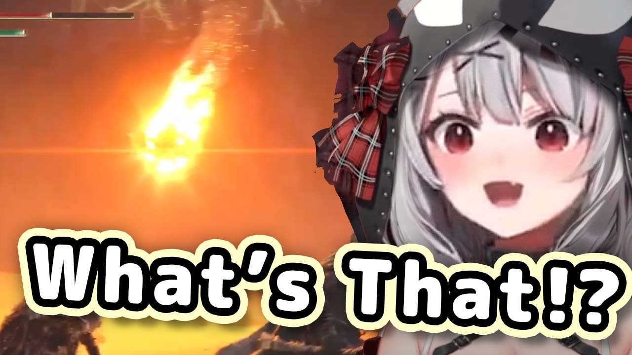 Chloe's Reaction to Radahn's Meteor Strike Is Cute and HILARIOUS 【ENG Sub/Hololive】