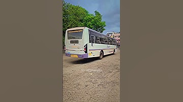 Msrtc new tata bs6 Hirkani bus #msrtc #lalpari #msrtcbus #status #Shorts