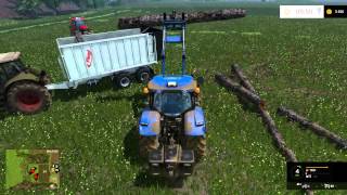 Farming Simulator 2015 - LS15 - s2e11 - Wytnijmy te drzewa w cholerę! #+18# screenshot 2