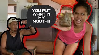 WHAT'S IN MY MOUTH/WEAR IT CHALLENGE *gone wrong*