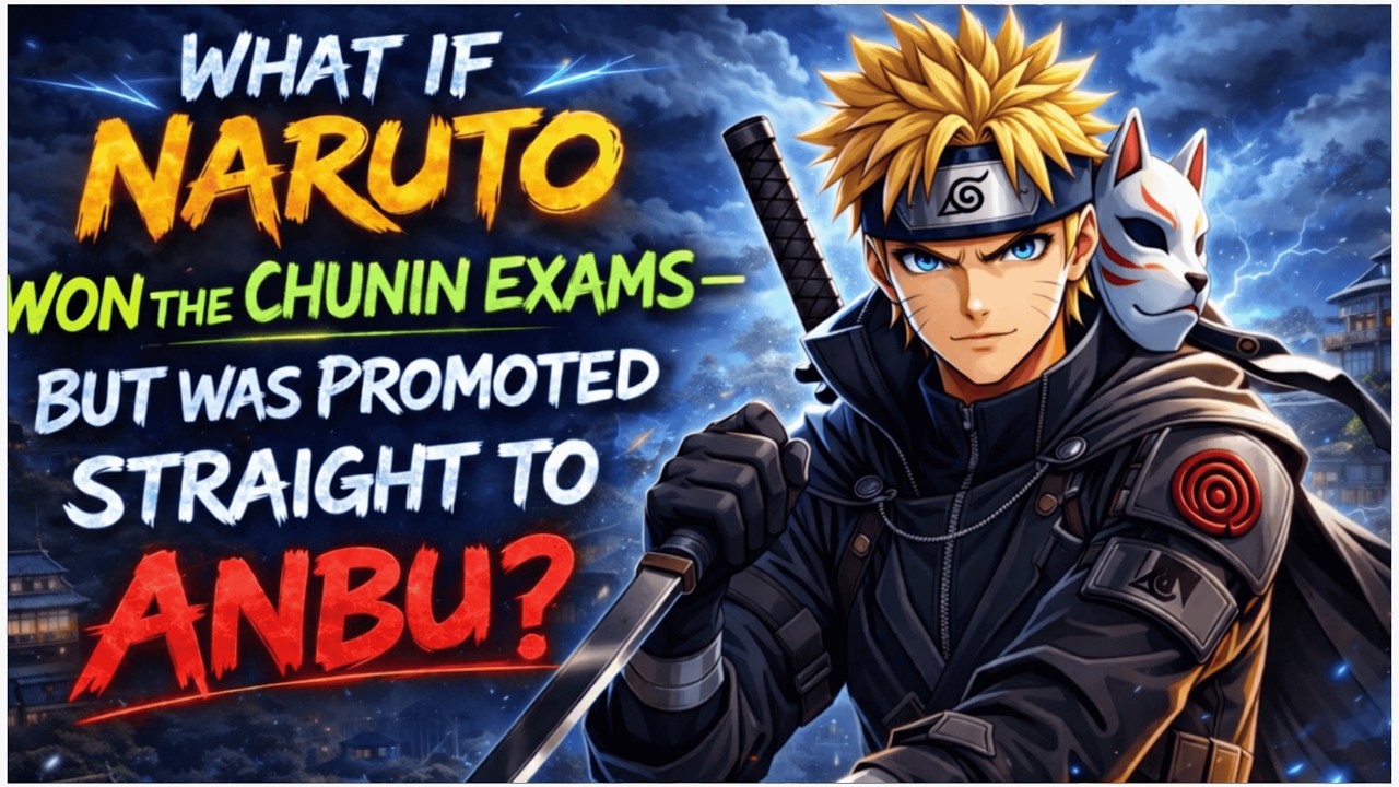 What If Naruto Won the Chunin Exams — But Was Promoted Straight to Anbu?