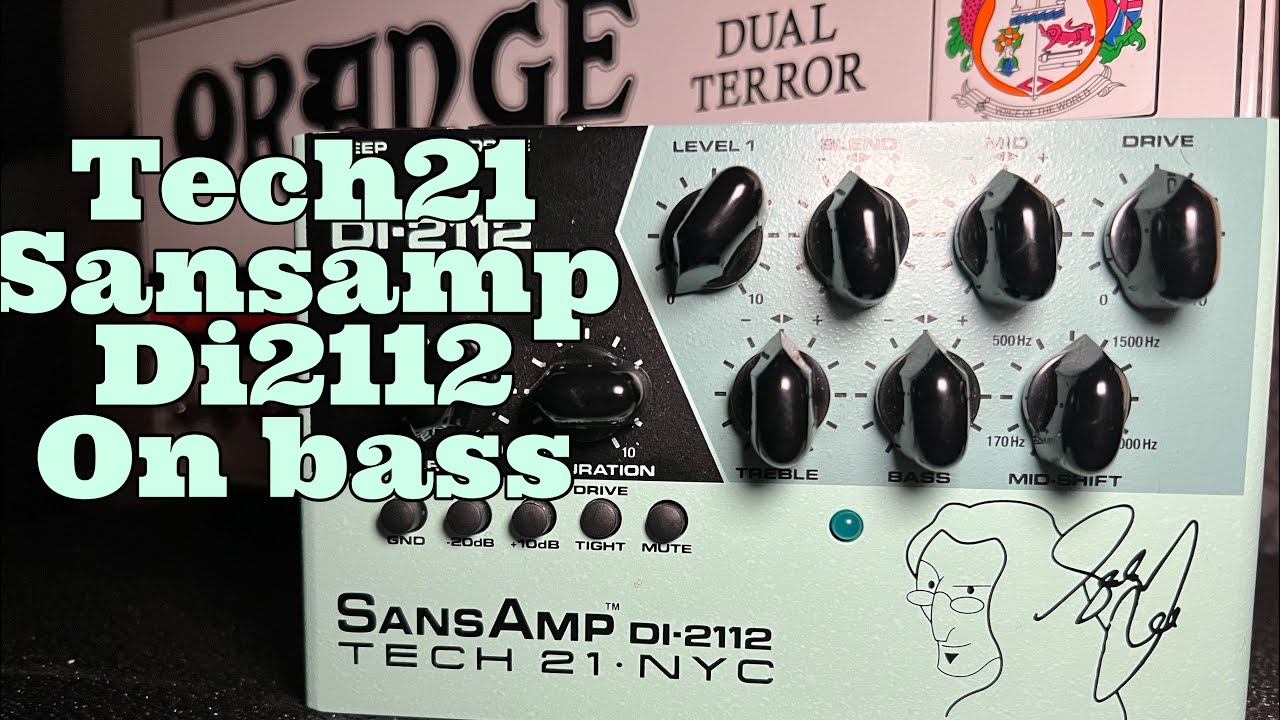 Geddy lee's Sansamp di2112 - YouTube