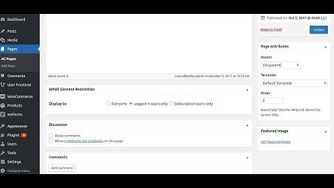 How to Restrict Content Using User Frontend Pro