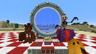 HOW TO MAKE A PORTAL TO FIVE NIGHTS AT FREDDYS in Minecraft