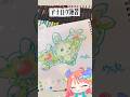 【ランクルス】アナログタイムラプス#shorts #イラスト #イラストメイキング #illustration #pokemon #pokemonart #drawing
