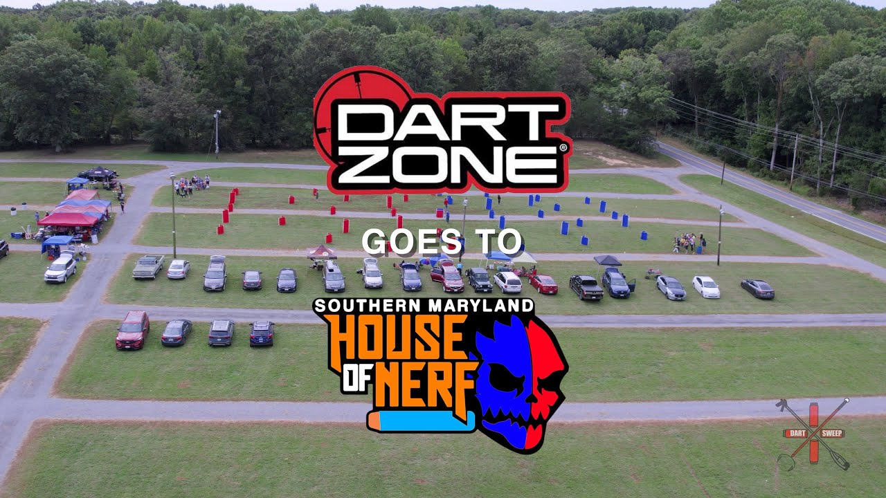 DART ZONE BLASTERS GOES TO SOUTHERN MARYLAND HOUSE OF NERF