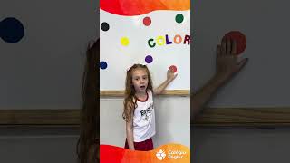 BINGO DAS CORES EM INGLES 1 ANO A