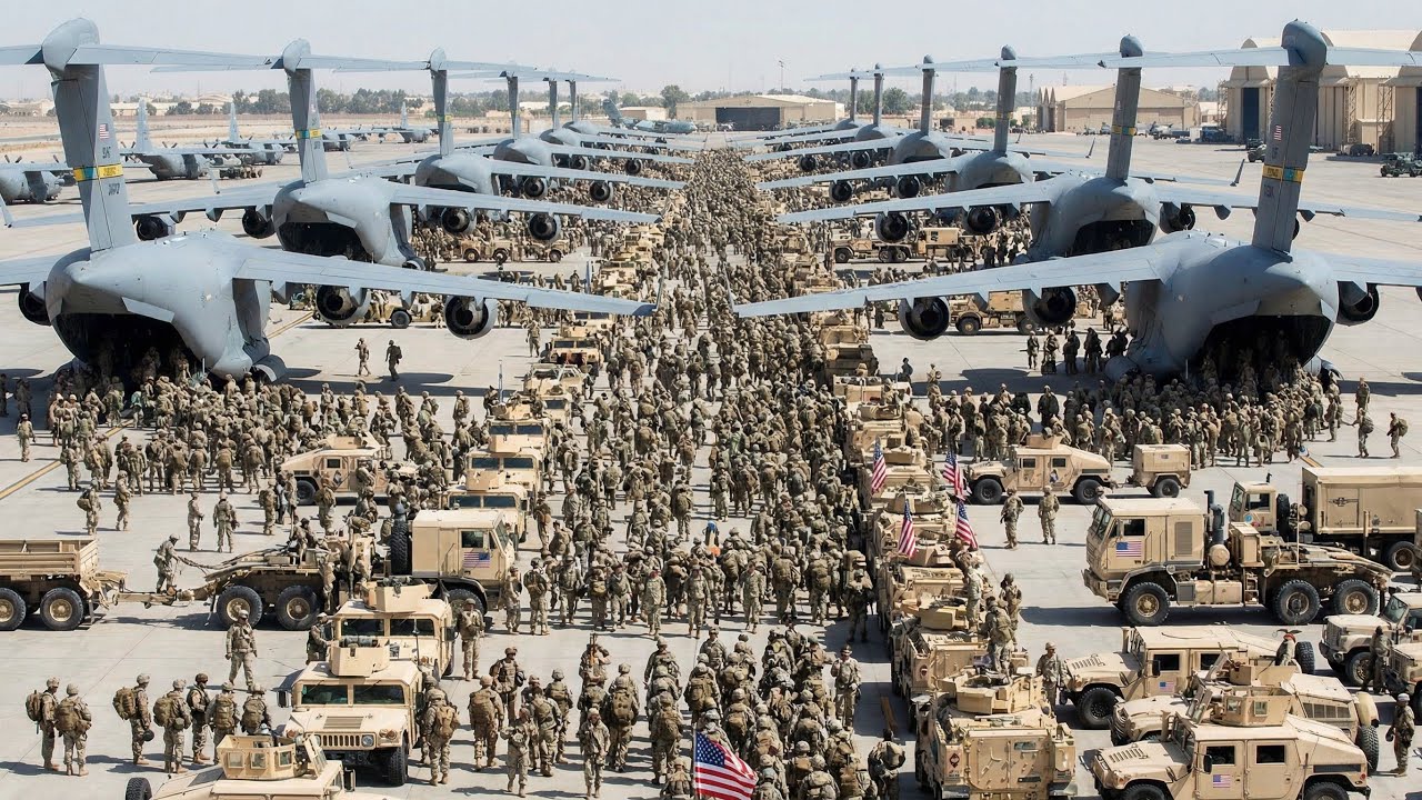 Iran on High Alert as 30,000 U.S. Rangers & Delta Force Units Deploy Across the Middle East