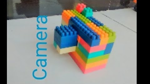How to make a camera 📷 using building | Building blocks camera 📷 | King of blocks