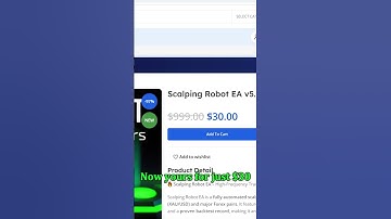 Scalping Robot EA v5.0 for MT4#expertadvisor #mt4ea #forexea #forextrading #mt4 #nodll