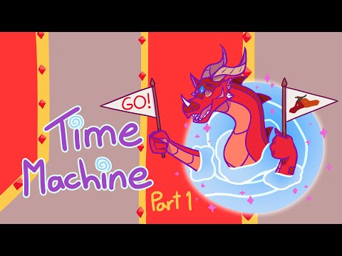 Time Machine Wings of Fire Canon and OC MAP - Part 1 [Ruby, Tourmaline, Scarlet, Hummingbird (OC)]