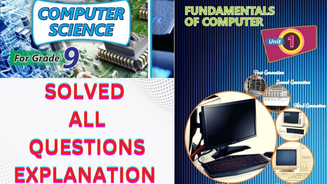 Chap#| 1 | 9th Class | Question Answer Solved | Fundamental Of Computer ...