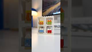 Let’ build this cute food shelves from the LEGO CITY Grocery Store set 60347🥦 #lego #legobuild