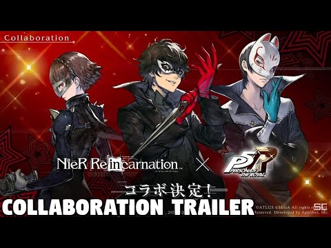 Persona 5 Royal x Nier Reincarnation collaboration Trailer