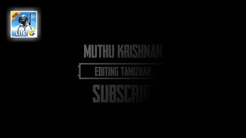 PUBG Intro Editing In Kinemaster || #Pubg || Tamil || Editing Tamizhan