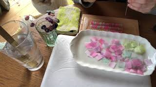 Tsumamizaiku Tutorial “Making tsumami-flower”