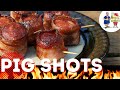 PIG SHOTS on the Grill Best Super Bowl Appetizers! LOW CARB KETO