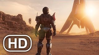 HALO Spartan Arrives On Alien Planet Scene (2023) 4K ULTRA HD