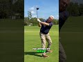 Most golfers are trying to hit down on the driver
