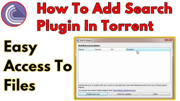 How To Search Torrents In qBittorrent - how to add search plugins to qbittorrent