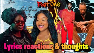 Ladé- Adulthood na scam & Kizz Daniel ft Tekno-Buga(Lyrics reaction & thoughts)- PART 1 #lade