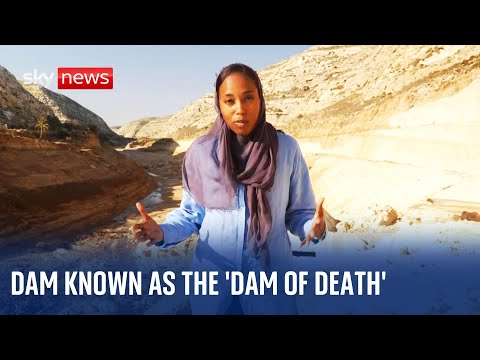Libya floods: dam called in derma 'the dam of death' after catastrophic collapse