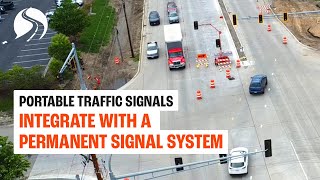 Portable Traffic Signal Deployment | Shoreview, Minnesota