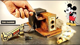 1950s Old Movie Projector - Mickey Mouse - Restoration