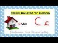 Letra C Cursiva: Maiúscula e Minúscula ✍️