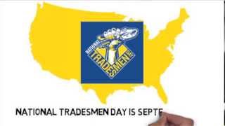 IRWIN Tools - World Without Tradesmen
IRWIN Tools initiated National Tradesmen Day to honor and celebrate Americas professional tradesmen. The inaugural event was in 2011, and will occur this year on September 20, 2013. This national day of recognition will bring together all Americans to salute our nations tradesmen The Hands that Build America and Keep it Running Strong. For more information, visit www.nationaltradesmenday.com. IRWIN Tools - World Without Tradesmen