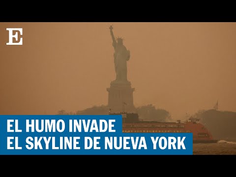 NUEVA YORK: El cielo de la ciudad se oscurece por el humo de los incendios en Canadá | EL PAÍS