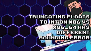 Floating point truncation on x86 vs x86_64: Understanding the Rounding Error Difference